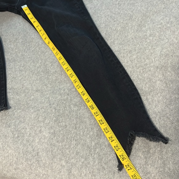 Frame Le High Skinny Jeans Womens Size 27 Black Preppy High Rise - Picture 5 of 10